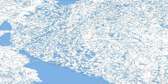 Amadjuak River Topo Map 026E at 1:250,000 Scale