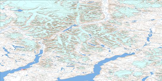 Pangnirtung Topo Map 026I at 1:250,000 Scale