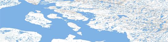 Foley Island Topo Map 037A at 1:250,000 Scale