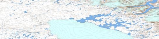 Conn Lake Topo Map 037E at 1:250,000 Scale