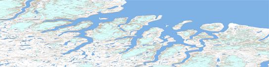 Buchan Gulf Topo Map 037H at 1:250,000 Scale