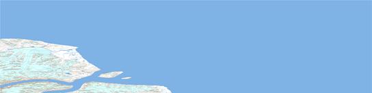 Nova Zembla Island Topo Map 038A at 1:250,000 Scale