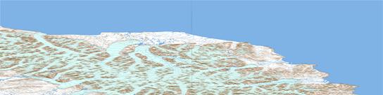Bylot Island Topo Map 038C at 1:250,000 Scale