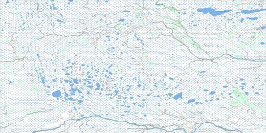 Matateto River Topo Map 043F at 1:250,000 Scale