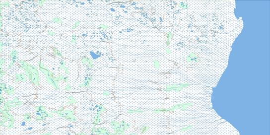Lakitusaki River Topo Map 043J at 1:250,000 Scale