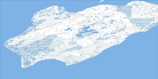 Coats Island Topo Map 045J at 1:250,000 Scale