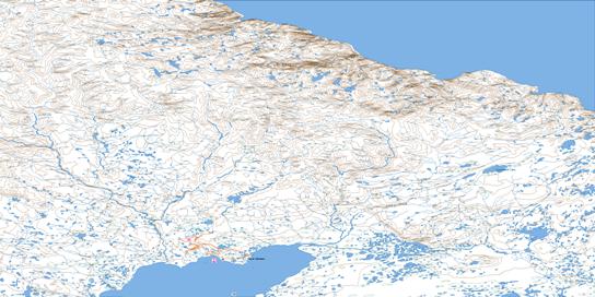 Coral Harbour Topo Map 046B at 1:250,000 Scale