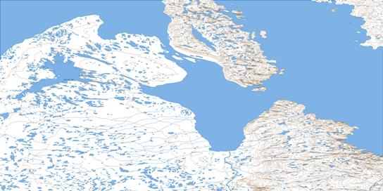 White Island Topo Map 046F at 1:250,000 Scale