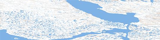 Berlinguet Inlet Topo Map 047G at 1:250,000 Scale