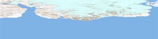 Dundas Harbour Topo Map 048E at 1:250,000 Scale