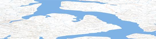 Slidre Fiord Topo Map 049G at 1:250,000 Scale