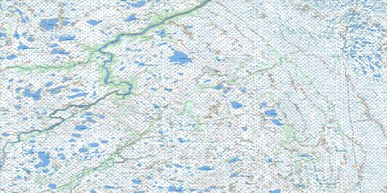 Herchmer Topo Map 054E at 1:250,000 Scale