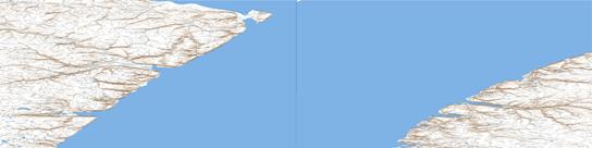 Cape Clarence Topo Map 058D at 1:250,000 Scale