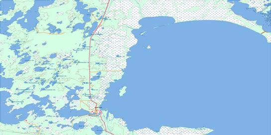 Grand Rapids Topo Map 063G at 1:250,000 Scale