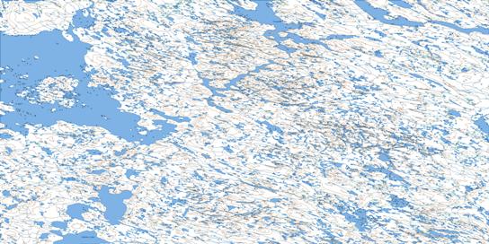Ferguson Lake Topo Map 065I at 1:250,000 Scale