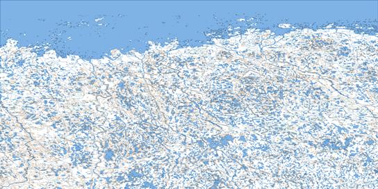 Ogden Bay Topo Map 066N at 1:250,000 Scale