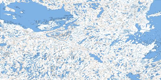 Sherman Basin Topo Map 066P at 1:250,000 Scale