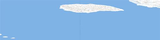 King Christian Island Topo Map 069C at 1:250,000 Scale