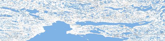 Cambridge Bay Topo Map 077D at 1:250,000 Scale