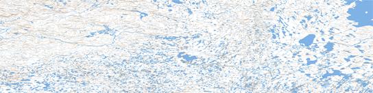 Burns Lake Topo Map 077G at 1:250,000 Scale