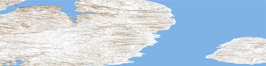 Byam Channel Topo Map 078H at 1:250,000 Scale
