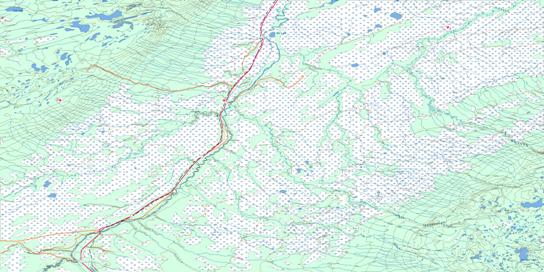 Steen River Topo Map 084N at 1:250,000 Scale
