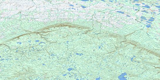 Whitesand River Topo Map 084O at 1:250,000 Scale