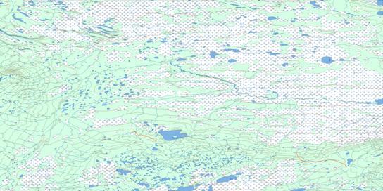 Kakisa River Topo Map 085D at 1:250,000 Scale