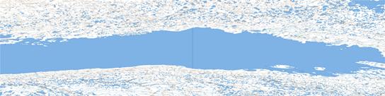 Prince Albert Sound Topo Map 087E at 1:250,000 Scale