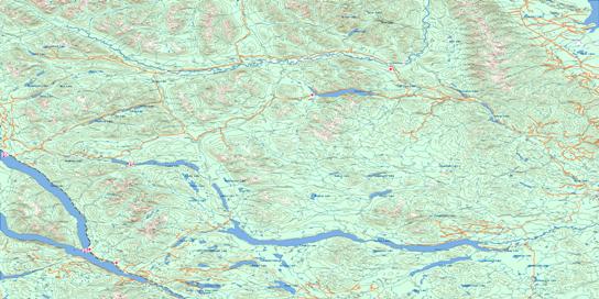 Manson River Topo Map 093N at 1:250,000 Scale