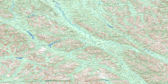 Kechika River Topo Map 094L at 1:250,000 Scale