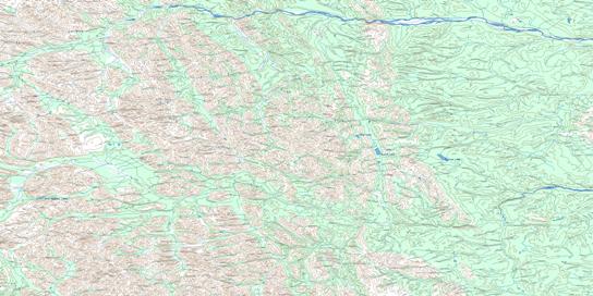Root River Topo Map 095K at 1:250,000 Scale