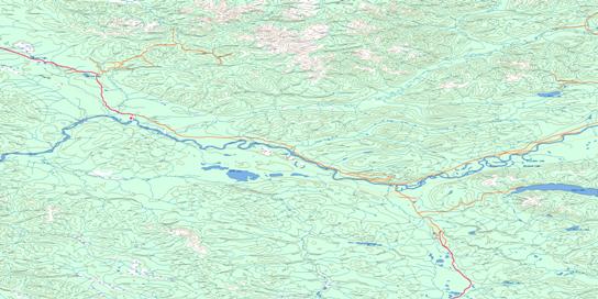 Mcquesten Topo Map 115P at 1:250,000 Scale