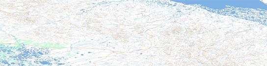 Blow River Topo Map 117A at 1:250,000 Scale