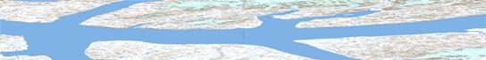 Elmerson Peninsula Topo Map 340B at 1:250,000 Scale