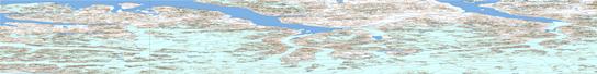 M'Clintock Inlet Topo Map 340E at 1:250,000 Scale