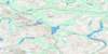 115A Dezadeash Range Free Online Topo Map Thumbnail