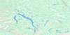 115H Aishihik Lake Free Online Topo Map Thumbnail