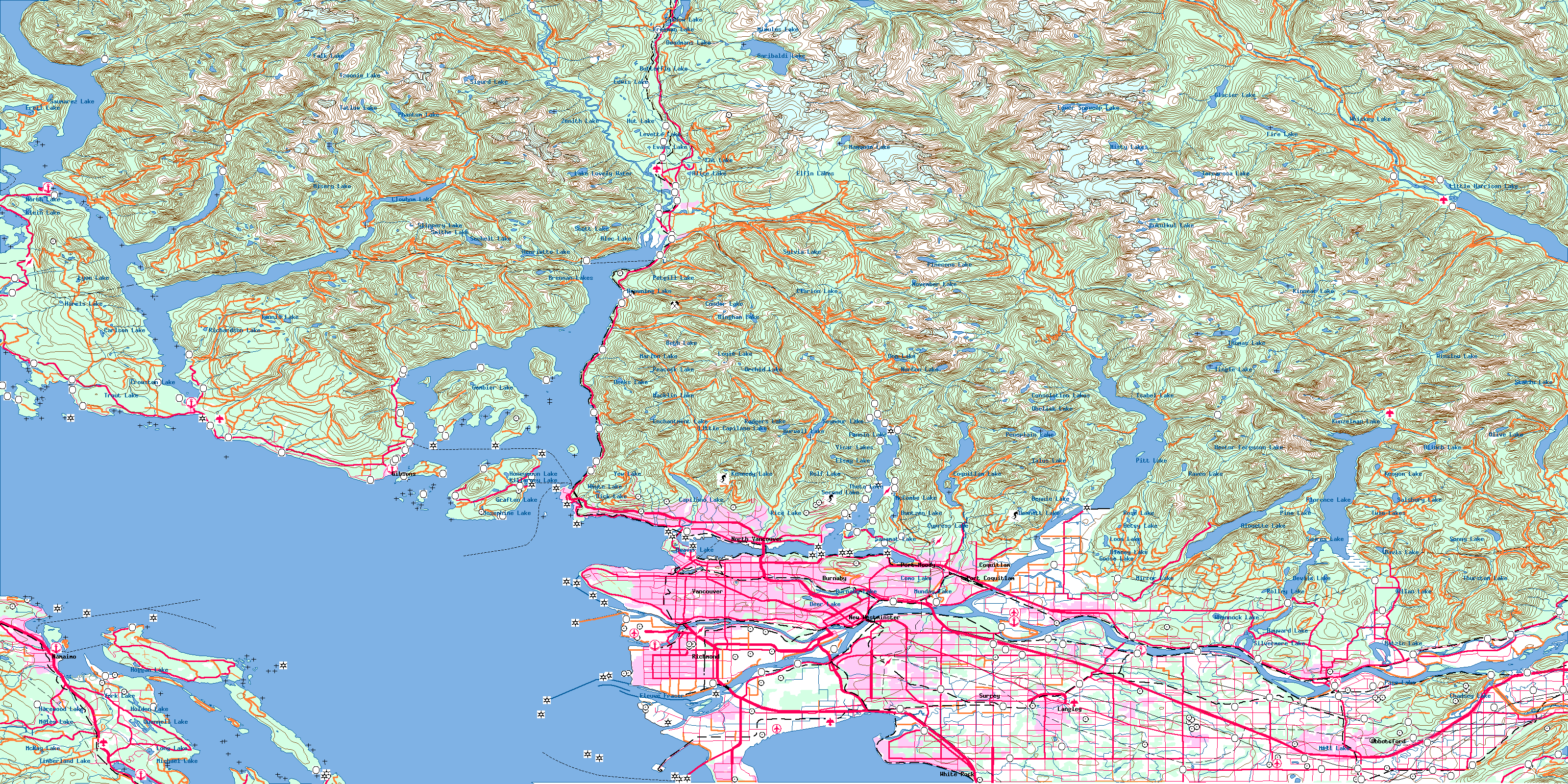 Free Topographic Map