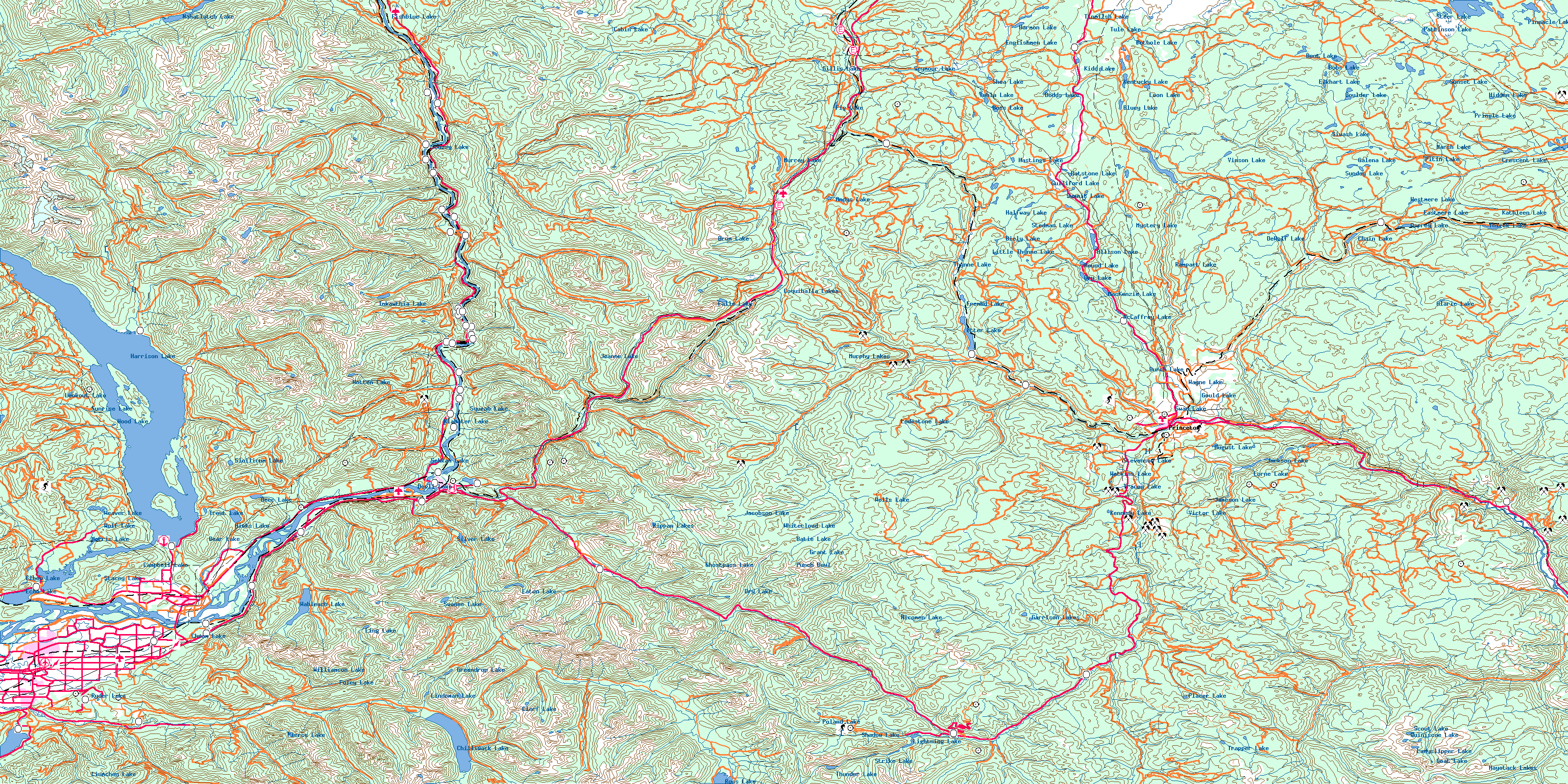 Free Topographic Map Of Pennsylvania