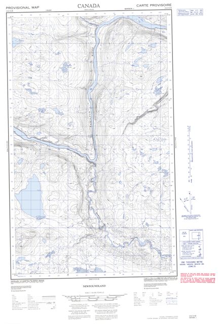 No Title Topographic Paper Map 013C13E at 1:50,000 scale