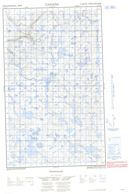 No Title Topographic Paper Map 013C14E at 1:50,000 scale