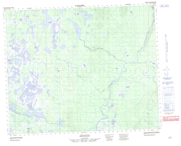 No Title Topographic Paper Map 013C16 at 1:50,000 scale