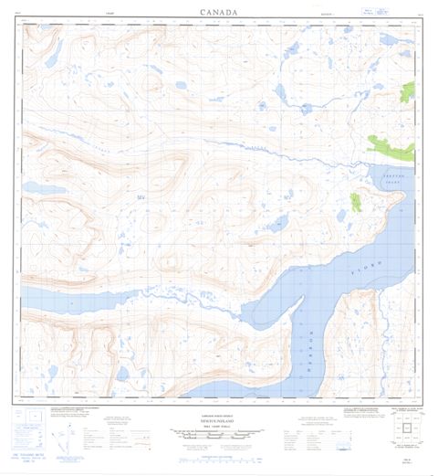 No Title Topographic Paper Map 014L03 at 1:50,000 scale