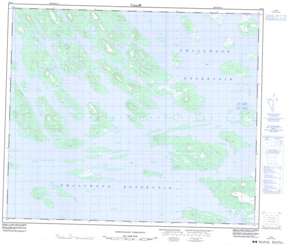 No Title Topographic Paper Map 023I02 at 1:50,000 scale