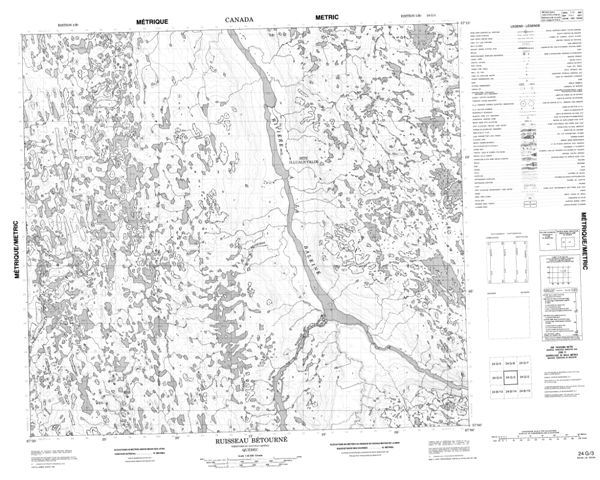 Illualutalik Topographic Paper Map 024G03 at 1:50,000 scale