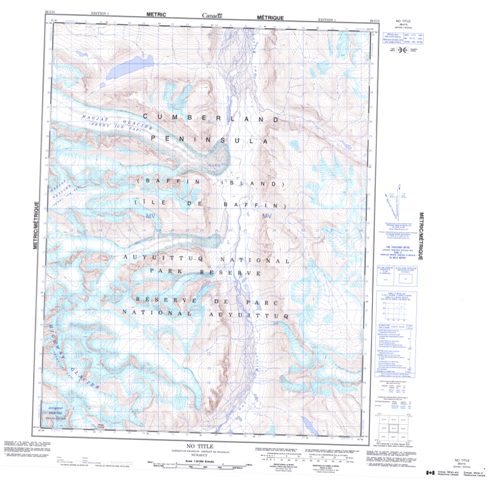 No Title Topographic Paper Map 026I15 at 1:50,000 scale