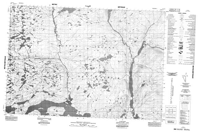 No Title Topographic Paper Map 027B13 at 1:50,000 scale