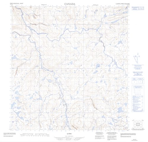  Topographic Paper Map 035G14 at 1:50,000 scale