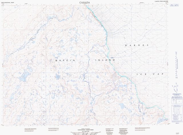 No Title Topographic Paper Map 037D14 at 1:50,000 scale